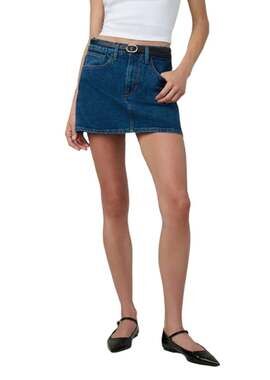 JOE'S JEANS Womens Tessa Denim Micro Mini Skirt Size 29 US 8 Blue Crescendo NWT